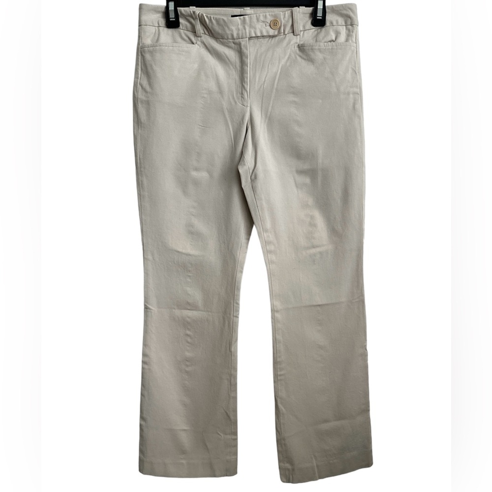 TALBOTS‎ Women’s Size 8 Beige Hampshire Ankle Pants Career High Waist Work